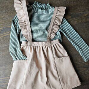 Long sleeve with overall skirt